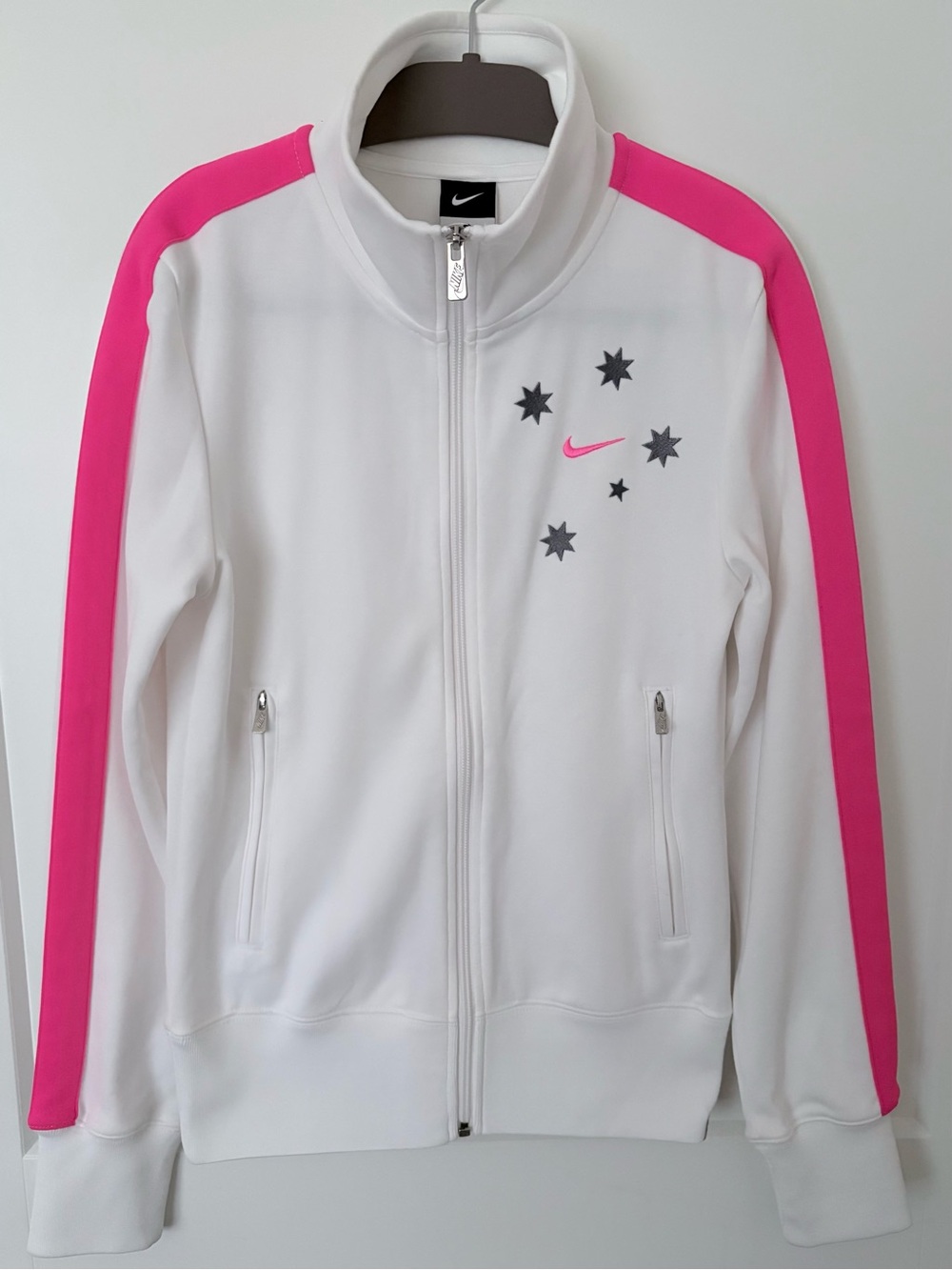 Nike Australia Southern Cross Track/Tennis Jacket Pink White S